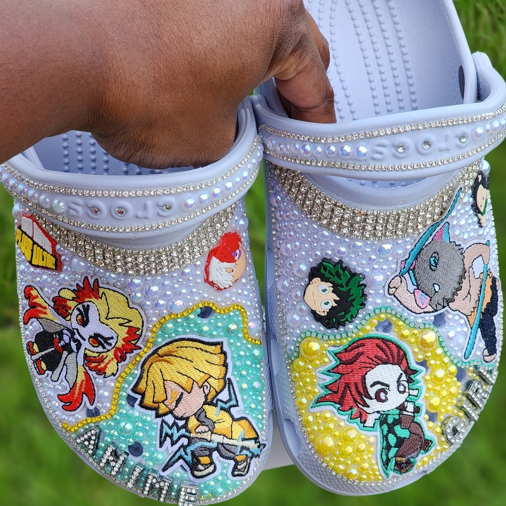 Custom design womens Crocs